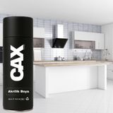 CAXCOLORS Yeni Nesil Akrilik Dönüşüm Sprey Boya 400 ml Dolap-Fayans-Cam-Plastik-Ahşap-Duvar - PARLAK BEYAZ