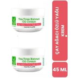 Çay Ağacı Özlü Yağlı Krem 2Li Avantaj Paket