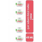 Çay Ağacı Özlü Yağlı Krem 5Li Avantaj Paket