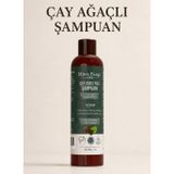 Çay Ağacı Şampuan – Çay Ağacı, Isırgan Otu ve Buğday Proteini İçeren Saç ve Saç Derisi Bakım Şampuanı, 400 ml
