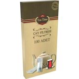 Çay Filtresi 4 Paket 100'lü Fırsat Paketi Büyük Boy L