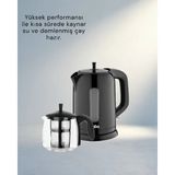 Çay Makinesi ve Su Isıtıcı 2'si 1 Arada 1,7 Litre Kapasite