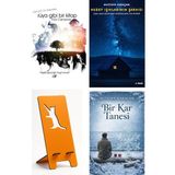 Çay Yayınları Rüya Gibi Bir Kitap - Filiz Cansever + Kuzey Işıklarının Şarkısı + Telefon Tutucu + Bir Kar Tanesi