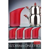 Çaydanlık Sızdırma Önleyici 6 LI SET - Renkli