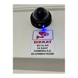 Caydırıcı Sahte Dome Kamera Hareket Sensörlü Kamera Sahte Kamera