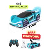 cayenna Uzaktan Kumandalı Led Işıklı Sesli Müzikli Buhar Atan Şarj İstasyonlu 4x4 Elektirikli Araba