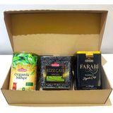 Çaykur 3'lü Teneke Kutu Çay Seti ( Organik Bahçe , Farabi , Rize Turist ) - 800 gr