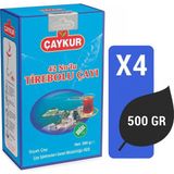 Çaykur 42 Nolu Tirebolu Siyah Çay 500 gr x 4 Doğal ve Yoğun Aroma ile Karadeniz Lezzeti