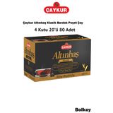 Çaykur 4'lü Avantajlı Paket Altınbaş 20 Li Bardak Sallama