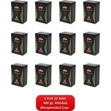 Çaykur Altınbaş Çay Teneke Kutu (Bergamotlu) 400 Gr. 12'li Koli