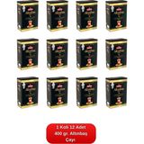 Çaykur Altınbaş Çayı Teneke Kutu 400 Gr.12'li Koli