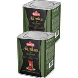 Çaykur Altınbaş Çayı Teneke Kutu (Bergamotlu) 100 Gr. Ikili Paket - 400 gr