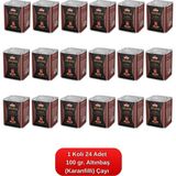 Çaykur Altınbaş Çayı Teneke Kutu (Karanfilli) 100 Gr. 24'lü Koli