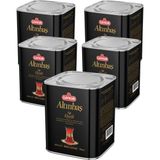 Çaykur Altınbaş Çayı Teneke Kutu (Sade) 100 Gr. Beşli Paket - 400 gr