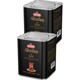 Çaykur Altınbaş Çayı Teneke Kutu (Sade) 100 Gr. Ikili Paket - 400 gr