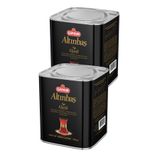 Çaykur Altınbaş Çayı Teneke Kutu (Sade) 100 gr. İkili Paket