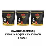 Çaykur Altınbaş Demlik Poşet Çay 1000 Gr - 3 Adet