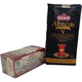 Çaykur Altınbaş Dökme Çay 500 gr + Organik Hemşin Siyah Çay Süzen Poşet 50 gr