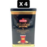 Çaykur Altınbaş Klasik Teneke Kutu Çay 400 gr x 4 Adet
