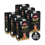 Çaykur Altınbaş Siyah Çay 500 gr - 6 Adet, Türkiye Menşeli, Yumuşak ve Lezzetli İçim - Aeropress - 3 kg