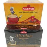 Çaykur Altınbaş ve Süzen Demlik Poşet Çaylar 200 Gr X 2