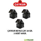 Çaykur Beyaz Çay 20 gr x 3 - 60 gr