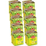 Çaykur Burcum Yeşil Dökme Çay Teneke Kutu 100 Gr. Onlu Paket