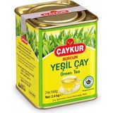 Çaykur Burcum Yeşil Dökme Çay Teneke Kutu 100 Gr. Yirmidörtlü Paket