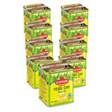 Çaykur Burcum Yeşil Döküm Çay Teneke Kutu 100 gr, 9'lu Paket | Karadeniz Çay Filizi