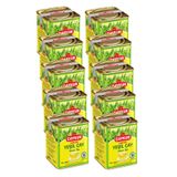 Çaykur Burcum Yeşil Döküm Çay Teneke Kutu 100 gr x 10 Paket | Karadeniz Çay Filizi
