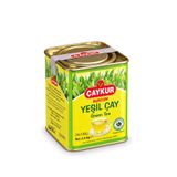 Çaykur Burcum Yeşil Döküm Çay Teneke Kutu 100 gr x 24 Paket | Karadeniz Çay Filizi