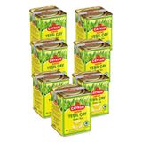 Çaykur Burcum Yeşil Döküm Çay Teneke Kutu 100 gr x 7 Paket | Karadeniz Çay Filizi