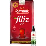 Çaykur Filiz 1kg Dökme Çay ve Sprey Yeşil Çay Kolonyası Seti - 400 gr