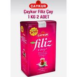 Çaykur Filiz Çayı 1000 gr x 2 Adet Siyah Dökme Çay - 1 kg