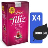 Çaykur Filiz Çayı 1000 gr x 4 Adet - 1 kg