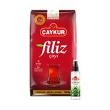 Çaykur Filiz Döküm Çay 1000 gr ve Yeşil Çay Sprey Kolonya 150 ml Set | Siyah Çay
