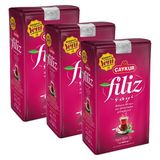 Çaykur Filiz Siyah Çay 3 kg 1000 gr x 3 Kaliteli Doğal Yaprak Çay