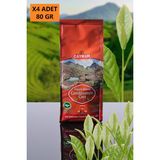 Çaykur Hediyelik Organik Elekaltı Çamlıhemşin Çayı 80 gr x 4 Adet Siyah Dökme Çay Ekotar Sertifikalı