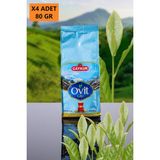 Çaykur Hediyelik Ovit Çayı 80 gr x 4 Adet Siyah Dökme Çay