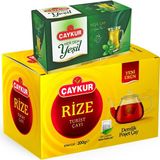 Çaykur Herdem Melisalı Yeşil Çay ve Rize 40'lı Demlik Poşet Çay Paketi