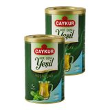 Çaykur Herdem Yaprak Yeşil Dökme Çay Naneli 200 Gr. Ikili Paket