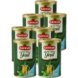 Çaykur Herdem Yaprak Yeşil Dökme Çay Naneli 200 Gr. Yedili Paket