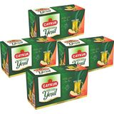 Çaykur Herdem Yeşil Çay Süzen Poşet Elmalı 1,6gr 25 Adet Dörtlü Paket