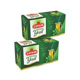 Çaykur Herdem Yeşil Çay Süzen Poşet Melisalı 1,6gr 25 Adet Ikili Paket
