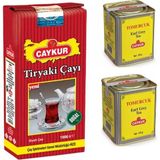 Çaykur Kalitesi.çaykur Keyif Seti.tiryaki Çay 1 kg +Çaykur Tomurcuk 125 gr x 2'li Teneke Kutu.