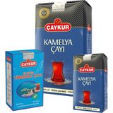 Çaykur Kamelya 500GR ve 1kg, 42 No Tirebolu 500GR Dökme Çay Paketi - 400 gr