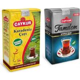 Çaykur Karadeniz ve Tamdem Bergamot Aromalı Çaylar 1 kg x 2 - 2 kg