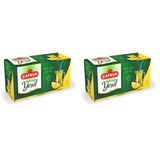 Çaykur Limonlu Yeşil Çay Süzme Poşet 40g (25x1.6) (2 paketi)