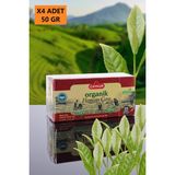 Çaykur Organik Hemşin Bardak Poşet 50 gr x 4 Adet Kutu Içi 25'li Ekotar Sertifikalı Siyah Çay
