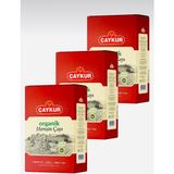 Çaykur Organik Hemşin Çayı 400 gr x 3 Adet Kutu Ambalaj Organik Tarım Ekotar Sertifikalı